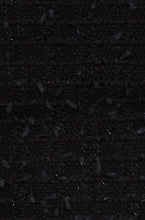 Load image into Gallery viewer, Ruffle collar with strapless full length couture tweed evening gown - Black