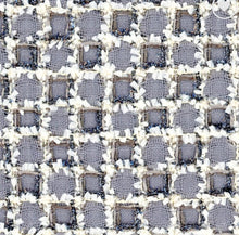 Load image into Gallery viewer, Tweed & Tulle Evening Dress in Grey