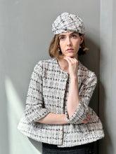 Load image into Gallery viewer, Tweed Beret Hat - Pink