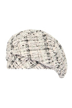 Load image into Gallery viewer, Pink Tweed Beret Hat