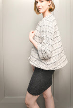 Load image into Gallery viewer, Couture Tweed Jacket in Pink, Cream White and Black